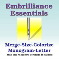 EMBRILLIANCE Essentials - Embrilliance Software, Embroidery Software, Design Editing Software, Embrilliance Software, Resizing Software